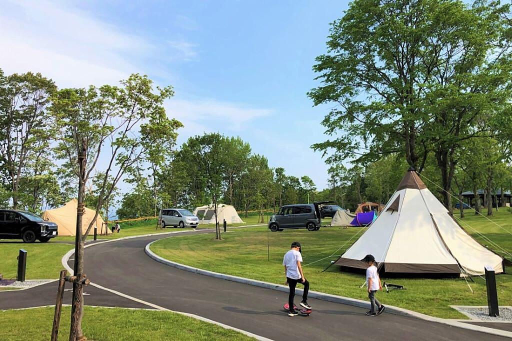 しんとつかわキャンプフィールド